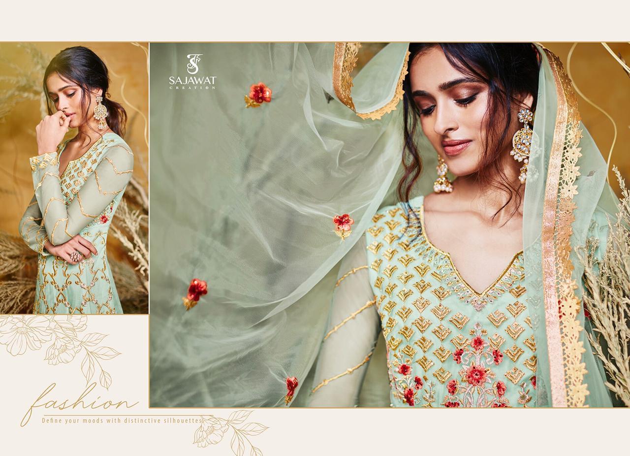 Bride Vol 4 By Sajawat Creation Beautiful Designer Ready To Wear Suits  Collections  Wholesale Suppl...