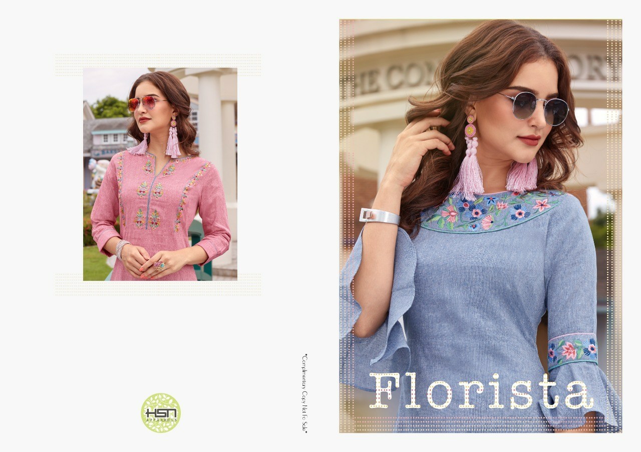 Florista By Hsn Apparels Cotton Kurtis Wholesale Supplier Gujarat