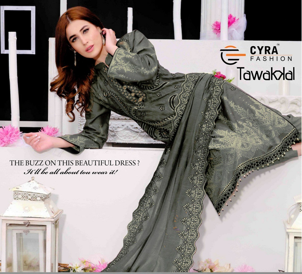 Tawakkal By Cyra Fashion Cambric Cotton Suits Wholesale Supplier Surat