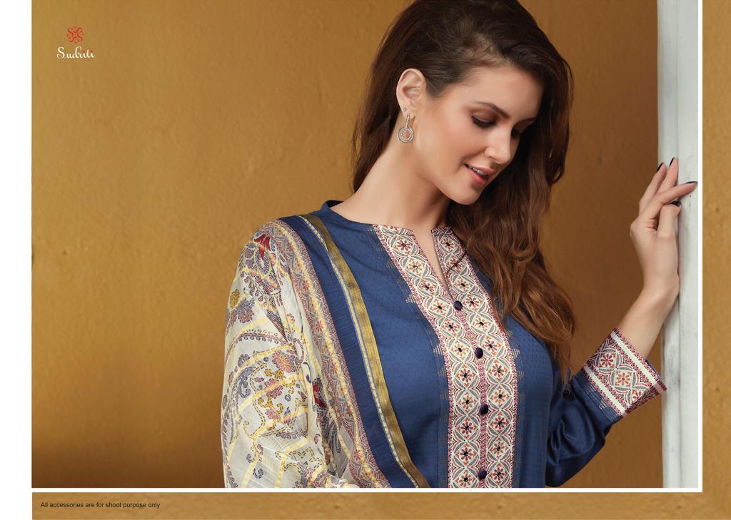 Kainaa By Sahiba Sudriti  Satin Cotton Suits Wholesale Supplier Nd Trader Gujarat