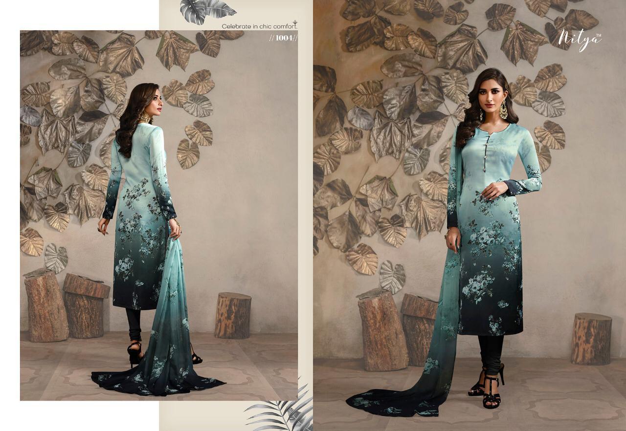 Royal Satin Vol 1 By Lt Series 1001 To 1009 Satin Silk Dress Materials Wholesale Supplier Surat