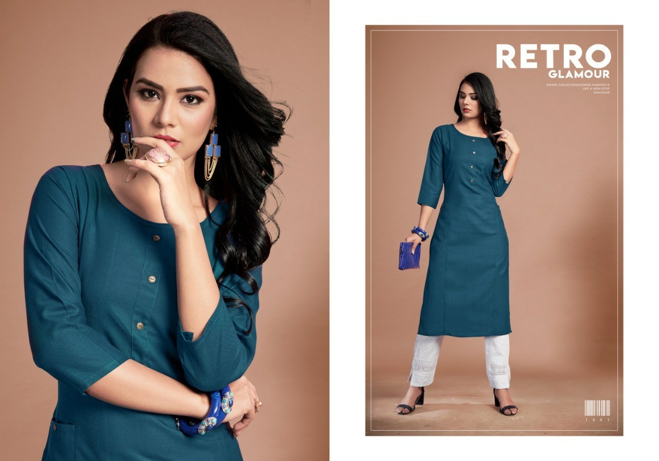 Rangeen By Gallberry Cotton Kurtis Wholesale Supplier And Dealer Gujarat