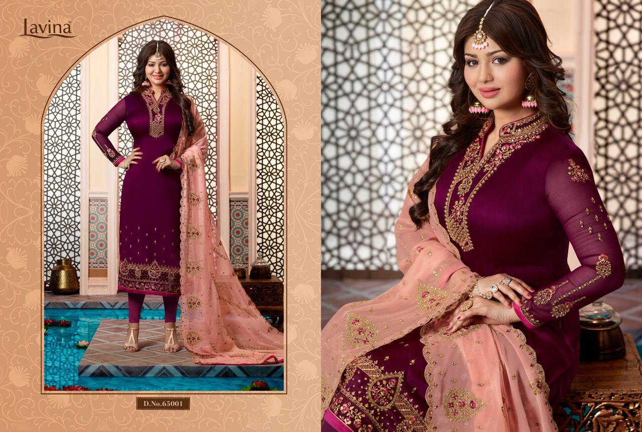 Lavina Vol 65 Series 65001 Designer Party Wear Suits Wholesale Supplier Nd Dealer Gujarat