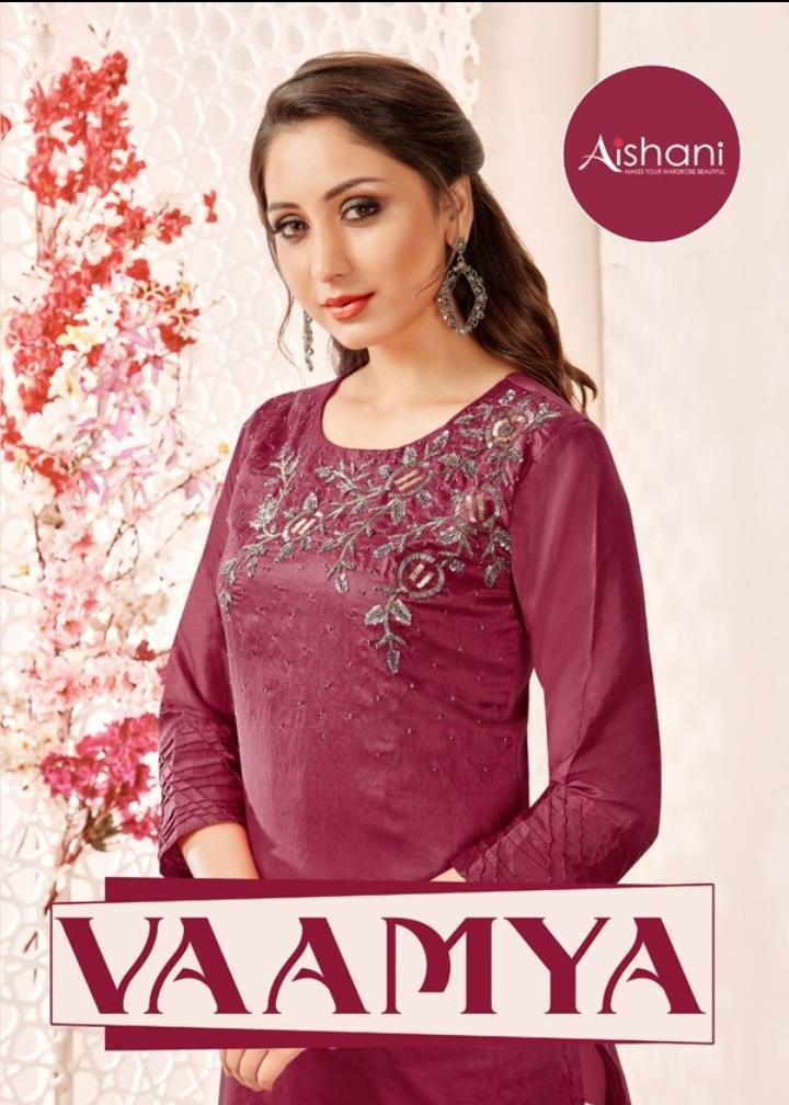 Vaamya By Ambica Viscose Kurtis Wholesale Supplier Gujarat