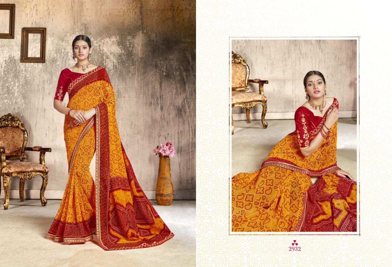 Chunari By Kessi Georgette Sarees Wholesale Supplier And Trader Surat