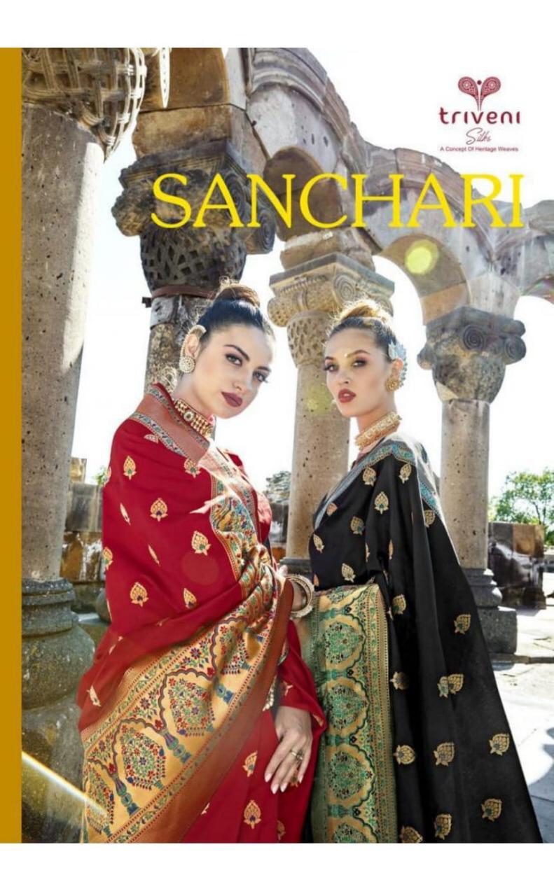 Sanchari By Triveni Silk Designer Occasions Wear Sarees Wholesale Supplier Nd Dealer Gujarat