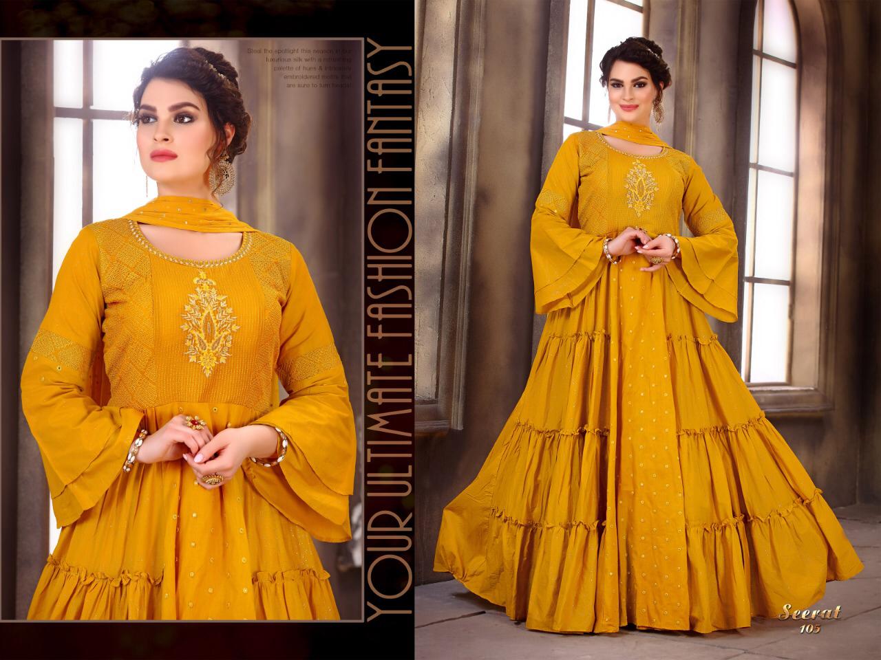 Seerat Designer Party Wear Gown By Nitya Nx Wholesale Supplier Nd Dealer Gujarat