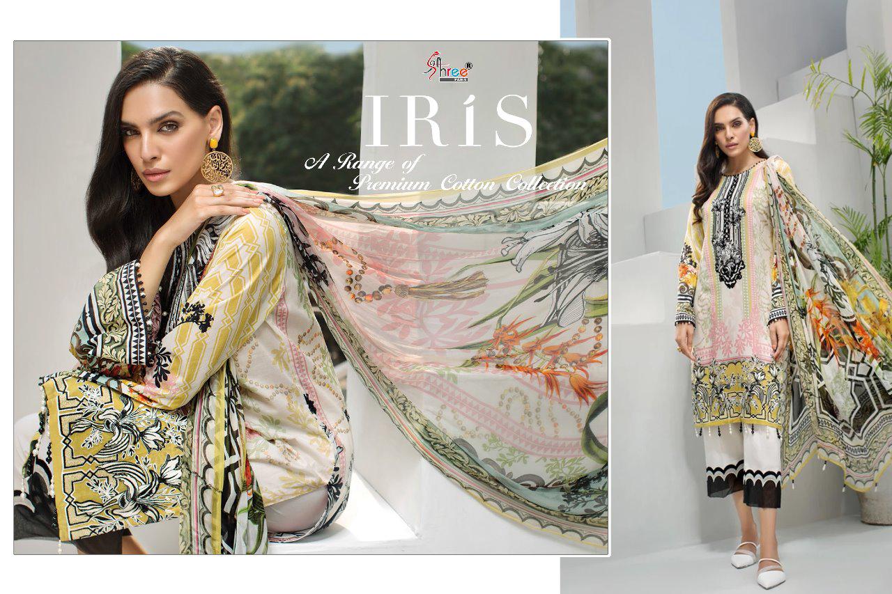 Iris Range Of Premium Cotton Collection By Shree Fabs  Pakistani Suits Wholesale Supplier Surat