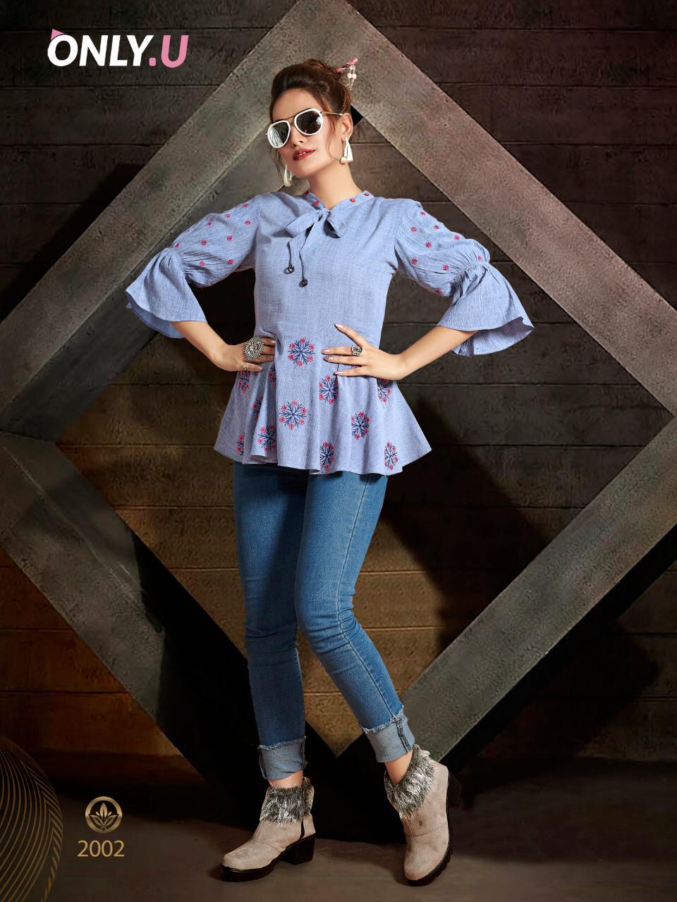 Pom Pom By Only U Waeving Western Tops Wholesale Supplier Gujarat