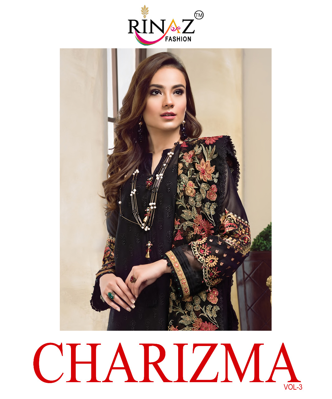 Charizma Vol 3 By Rinaz Fashion Pakistani Suits Wholesale Supplier Nd Dealer Gujarat