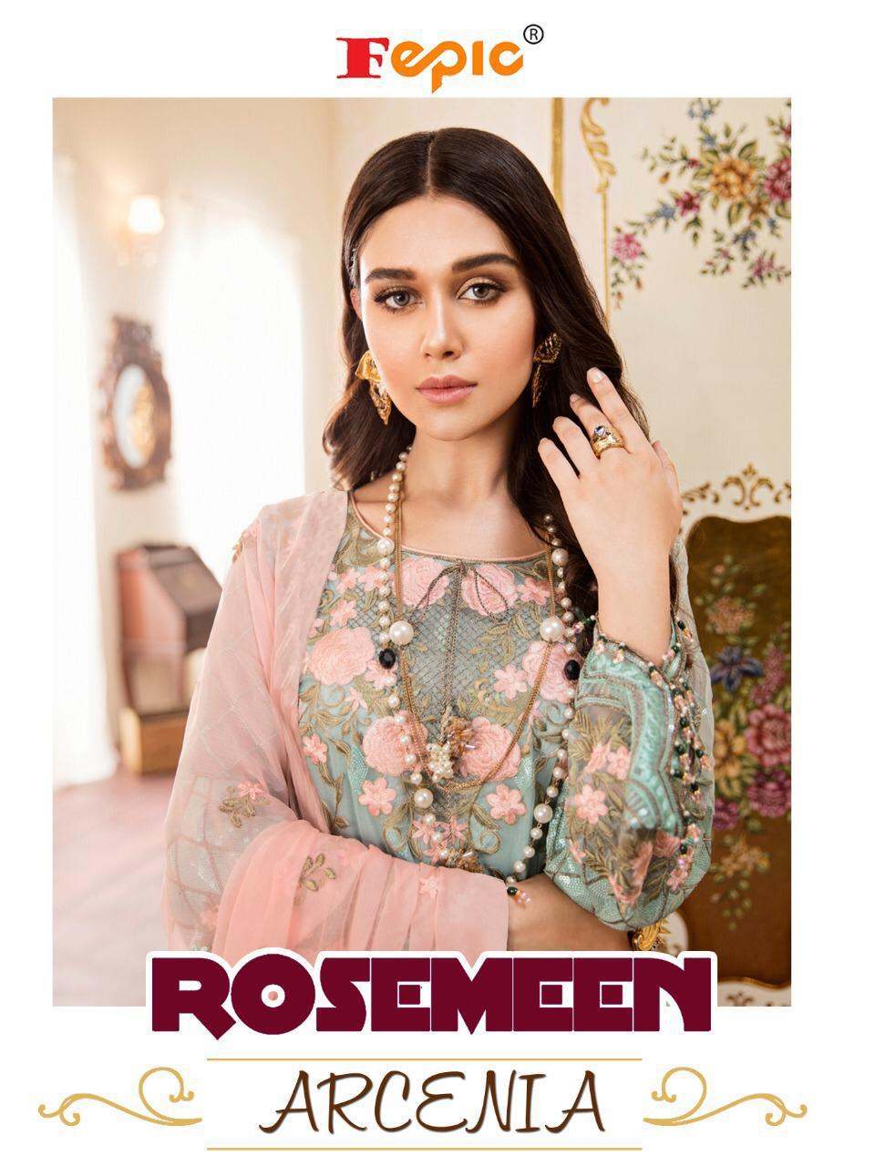Rosemeen Arcenia By Fepic Pakistani Suits Wholesale Supplier Nd Dealer Gujarat
