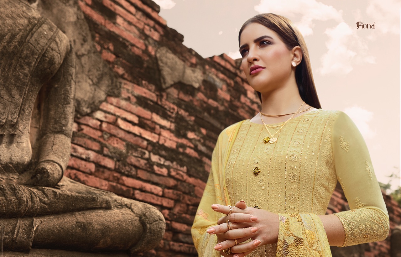 Fiona Mannat Series 22591 To 22597 Designer Party Wear Suits Wholesale Supplier Nd Dealer Gujarat