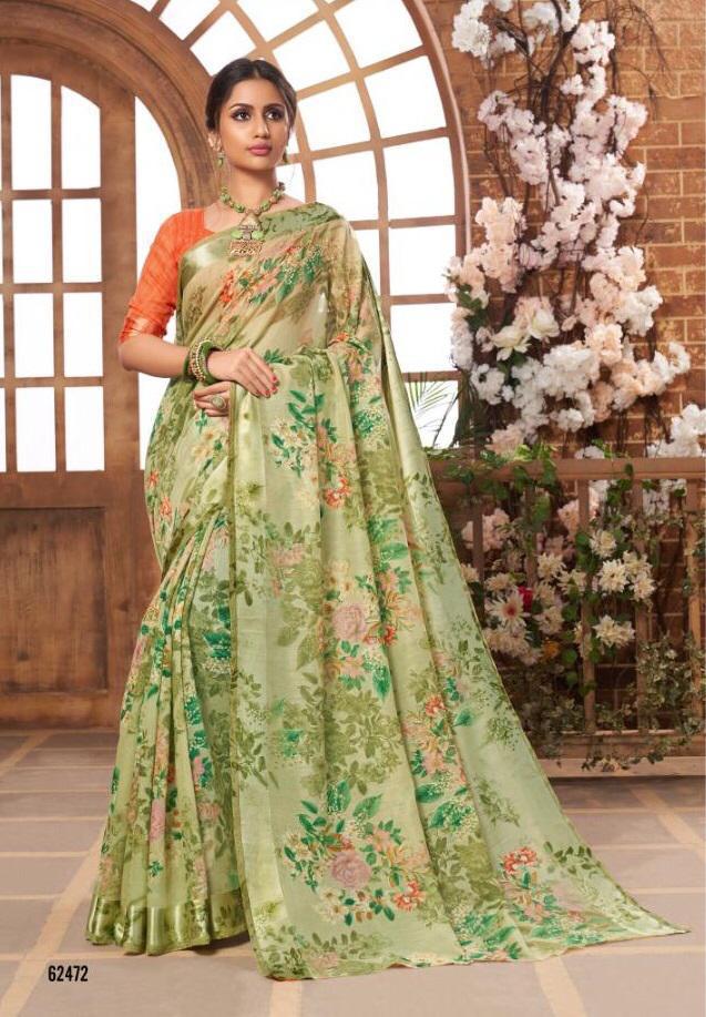 Pravina Cotton Vol 2 By Lifestyle Floral Printed Sarees Wholesale Supplier Nd Dealer Gujarat