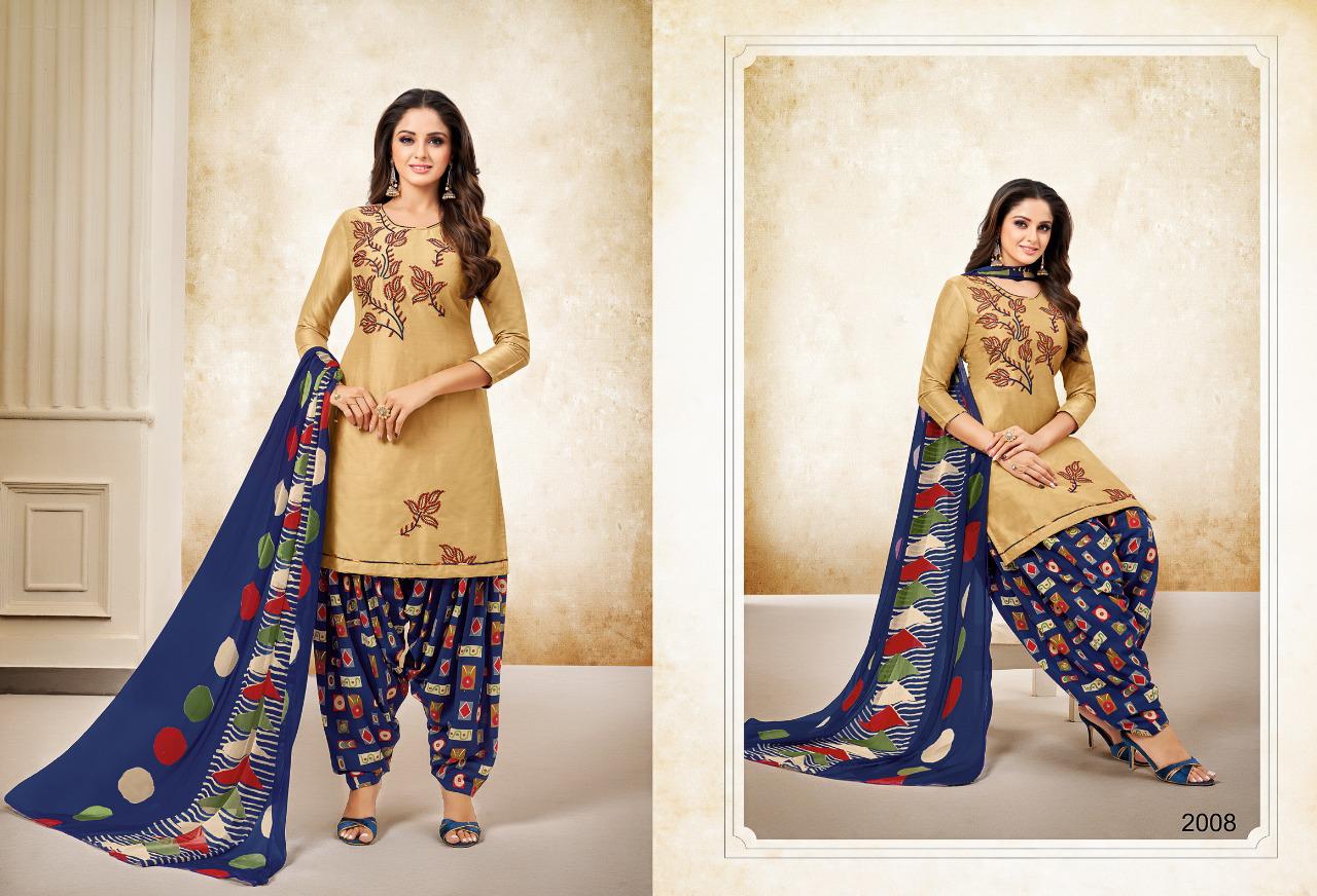 Pani Puri 2 By Saghun Cotton Dress Materials Wholesale Supplier India