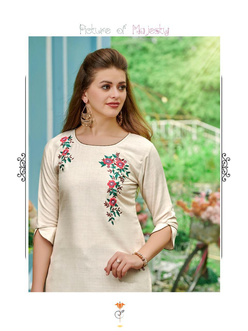 Dzire By Ladies Flavour Kurtis With Bottom Wholesale Supplier Surat