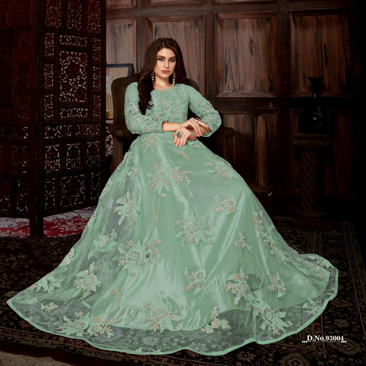 Aanaya 93000 Vol 93 Net Designer Party Wear Suits Wholesale Supplier Nd Dealer Gujarat