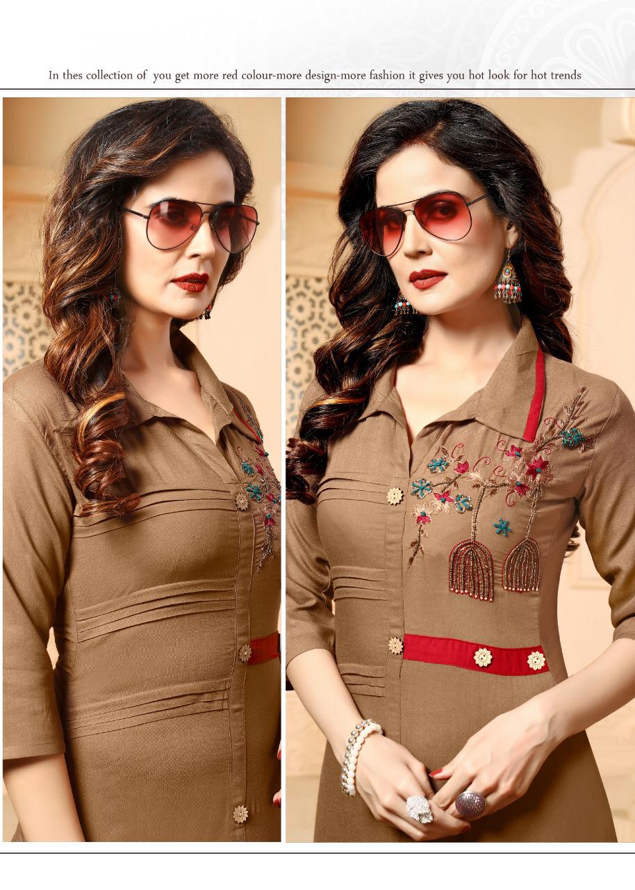 Shehnai By Play Store Reyon Kurtis With Plazzo Wholesale Supplier Nd Trader India