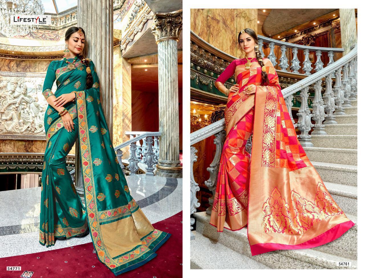 Soundarya By Lifestyle Series 54761 To 55772 Silk Designer Occasions Wear Sarees Wholesale Supplier ...