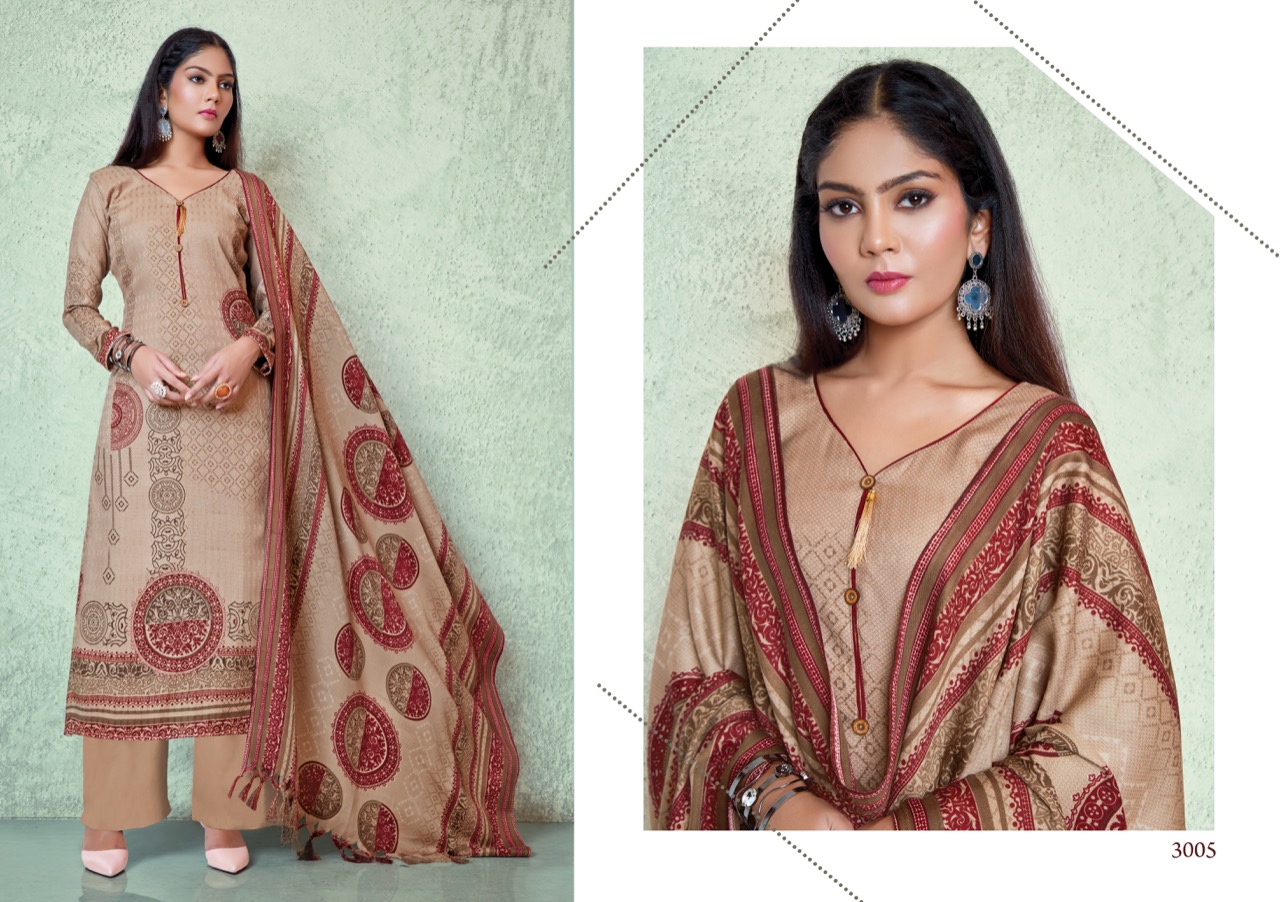 Sanvi By Kesar Pashmina Dobby Printed Suits Wholesale Supplier Nd Dealer Gujarat