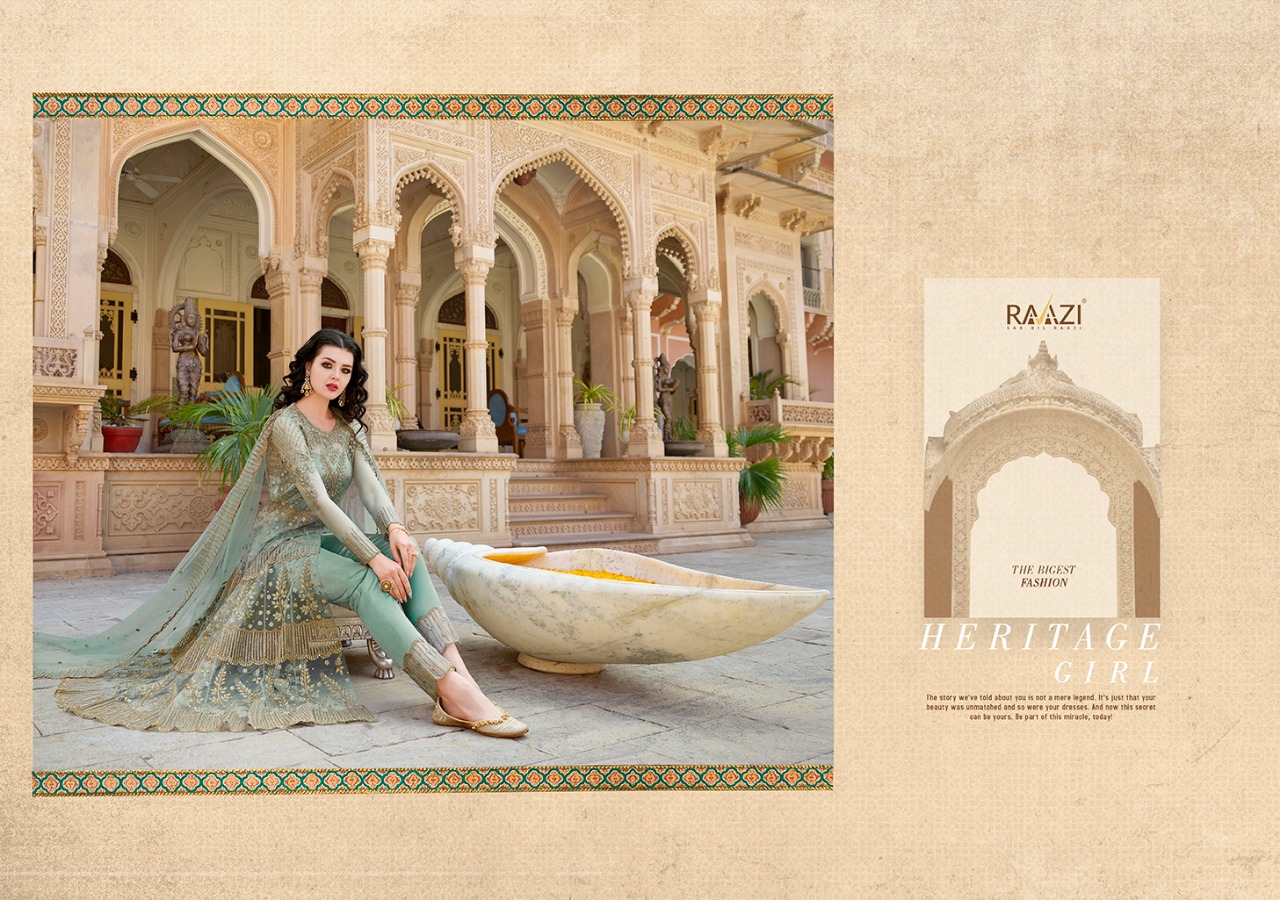 Aroos Vol 4 By Rama Fashion Series 10029 To 10035 Designer Party Wear Suits Wholesale Supplier Gujar...