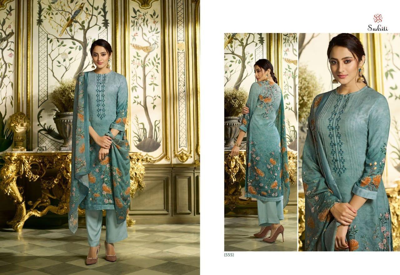 Peony By Shaiba Sudriti Pashmina Suits Wholesale Supplier And Dealer Surat