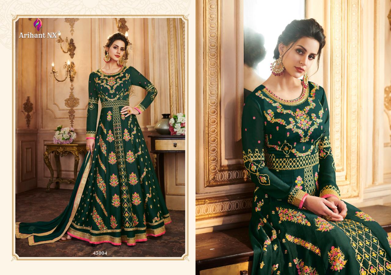 Saira By Arihant Nx Series 43001 To 43004 Designer Party Wear Suits Wholesale Supplier Gujarat