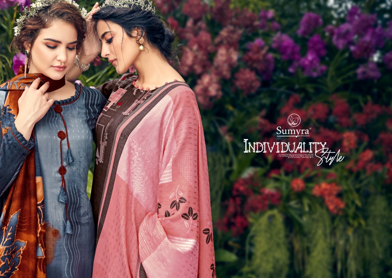 Firdoz By Sumyra Pashmina Dress Materials Wholesale Supplier Gujarat