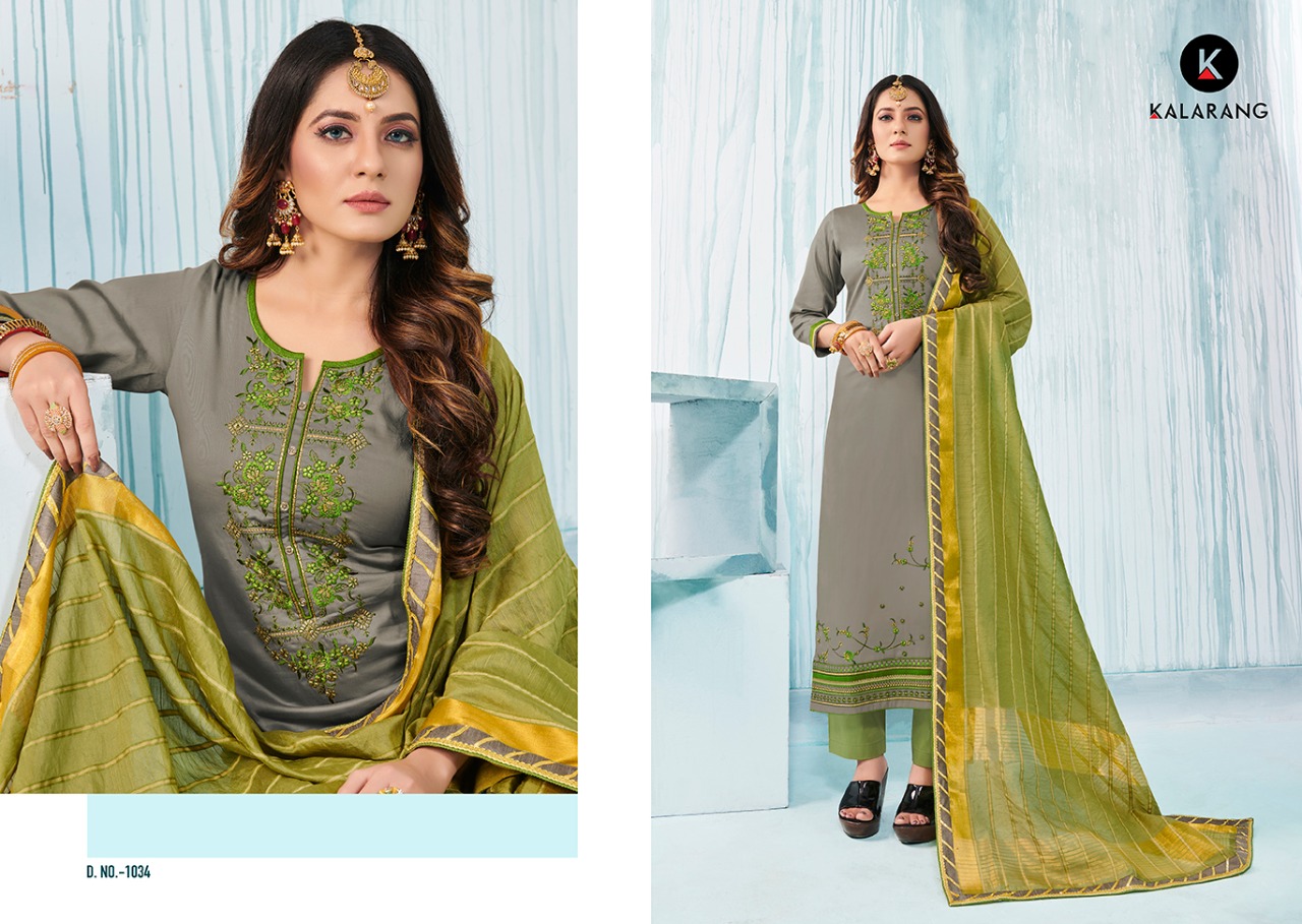 Jasmine Vol 6 By Kalarang Jam Silk Cotton Dress Materials Wholesale Supplier Surat