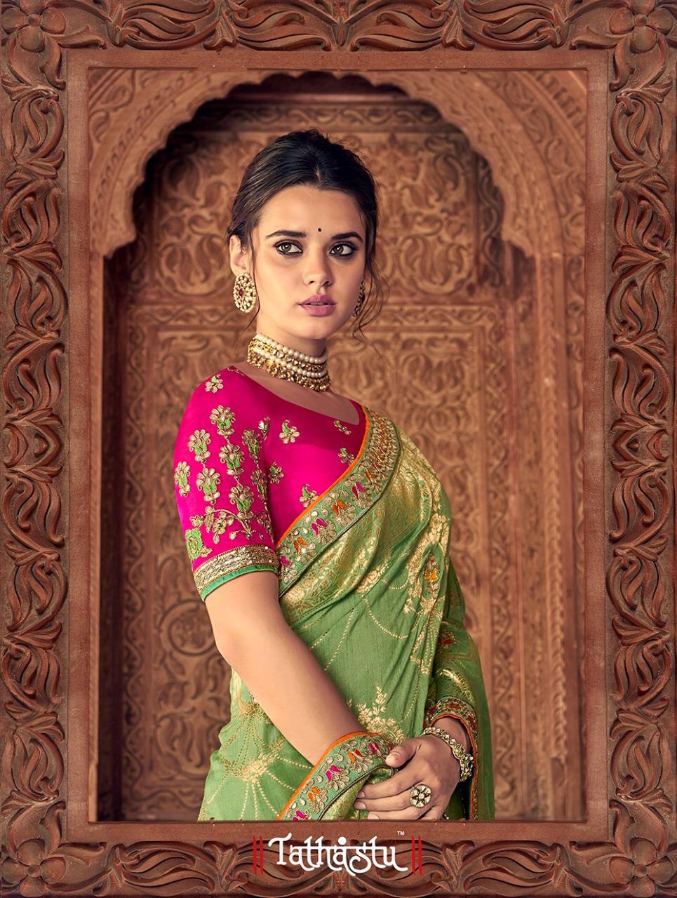 Tathastu Series 2801 To 2810 Designer Party Wear Sarees Wholesale Supplier Gujarat