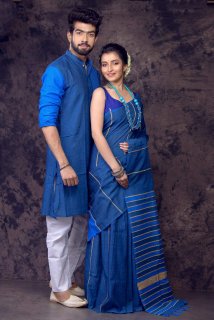 Handloom Keshcotton Couple Set By Nitya Nx Wholesale Supplier And Dealer Surat