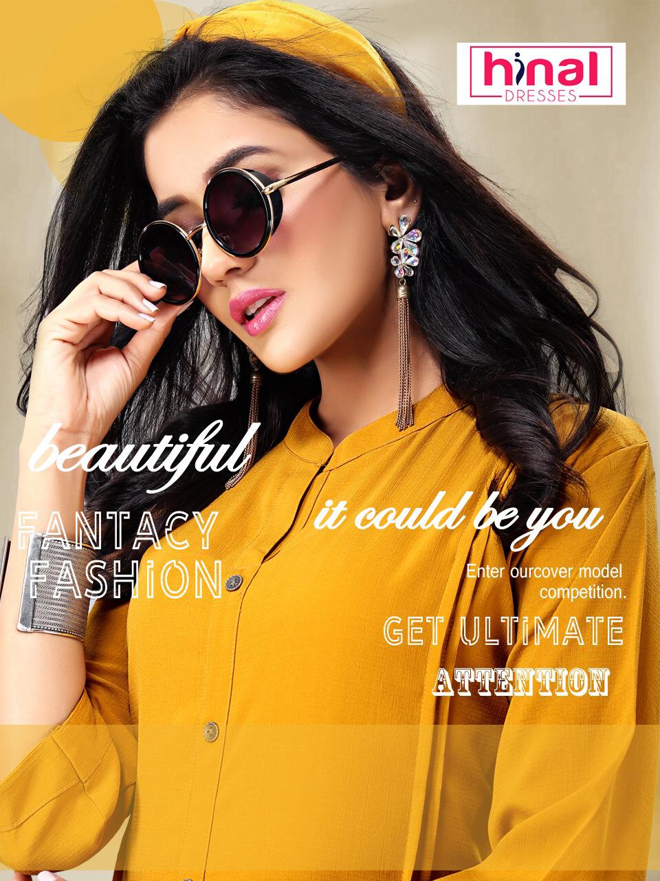 New Look Vol 1 By Hinal Dresses Kurtis With Plazzo Wholesale Supplier Surat