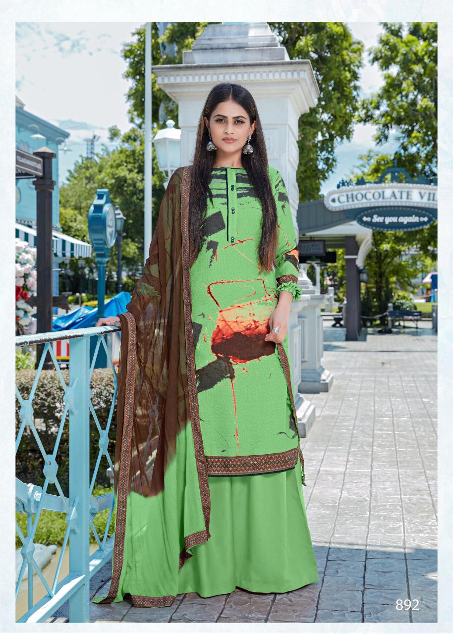 Signature By Bipson Pashmina Dress Materials Wholesale Supplier Surat