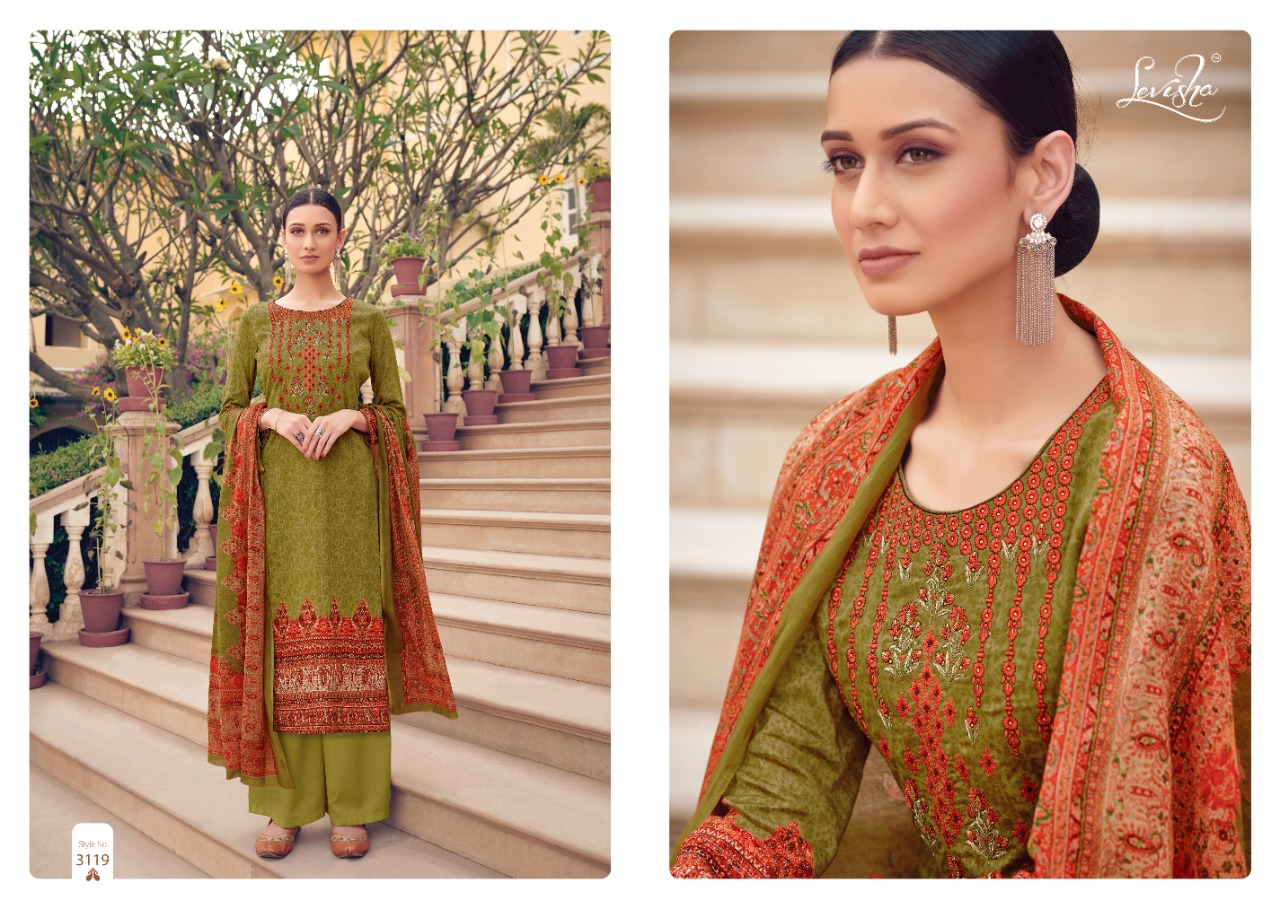 Breeze By Levisha Pashmina Dress Materials Wholesale Supplier Surat