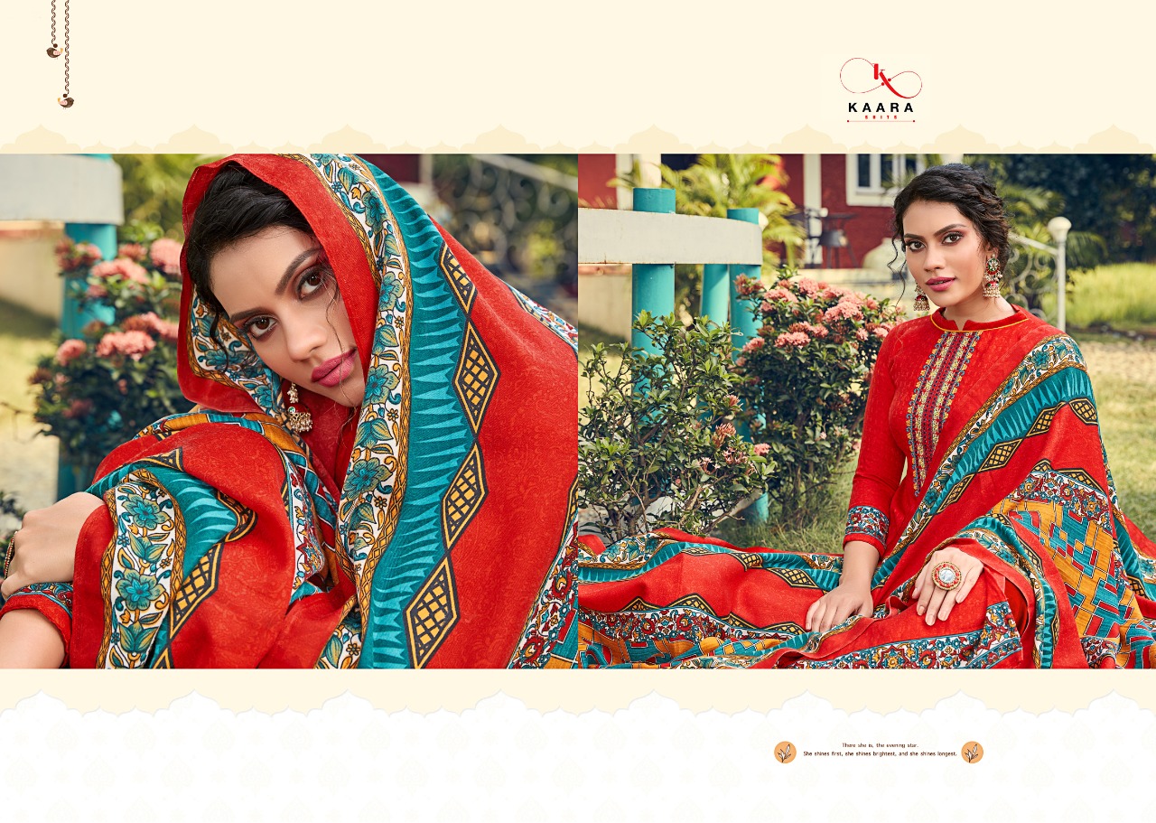Gulbar  By Kaara Suits Pashmina Suits Wholesale Supplier Gujarat
