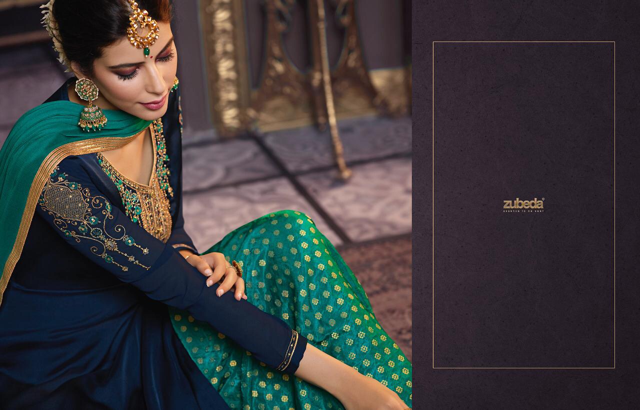 Mishti By Zubeda Series 17601 To 17607 Designer Party Wear Suits Wholesale Supplier Nd Dealer Gujara...