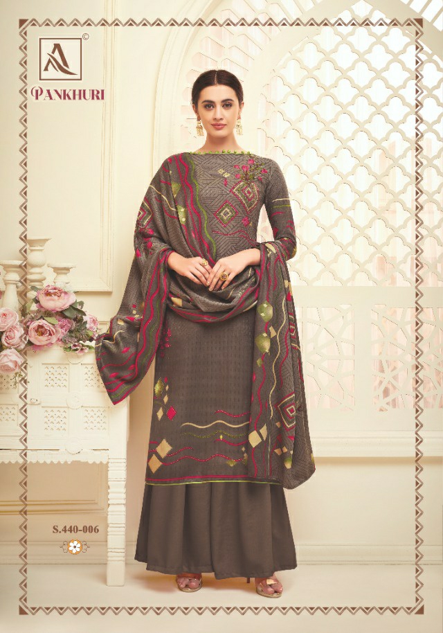 Pankhuri By Alok Suits Pashmina Jaquard Suits Wholesale Supplier Gujarat