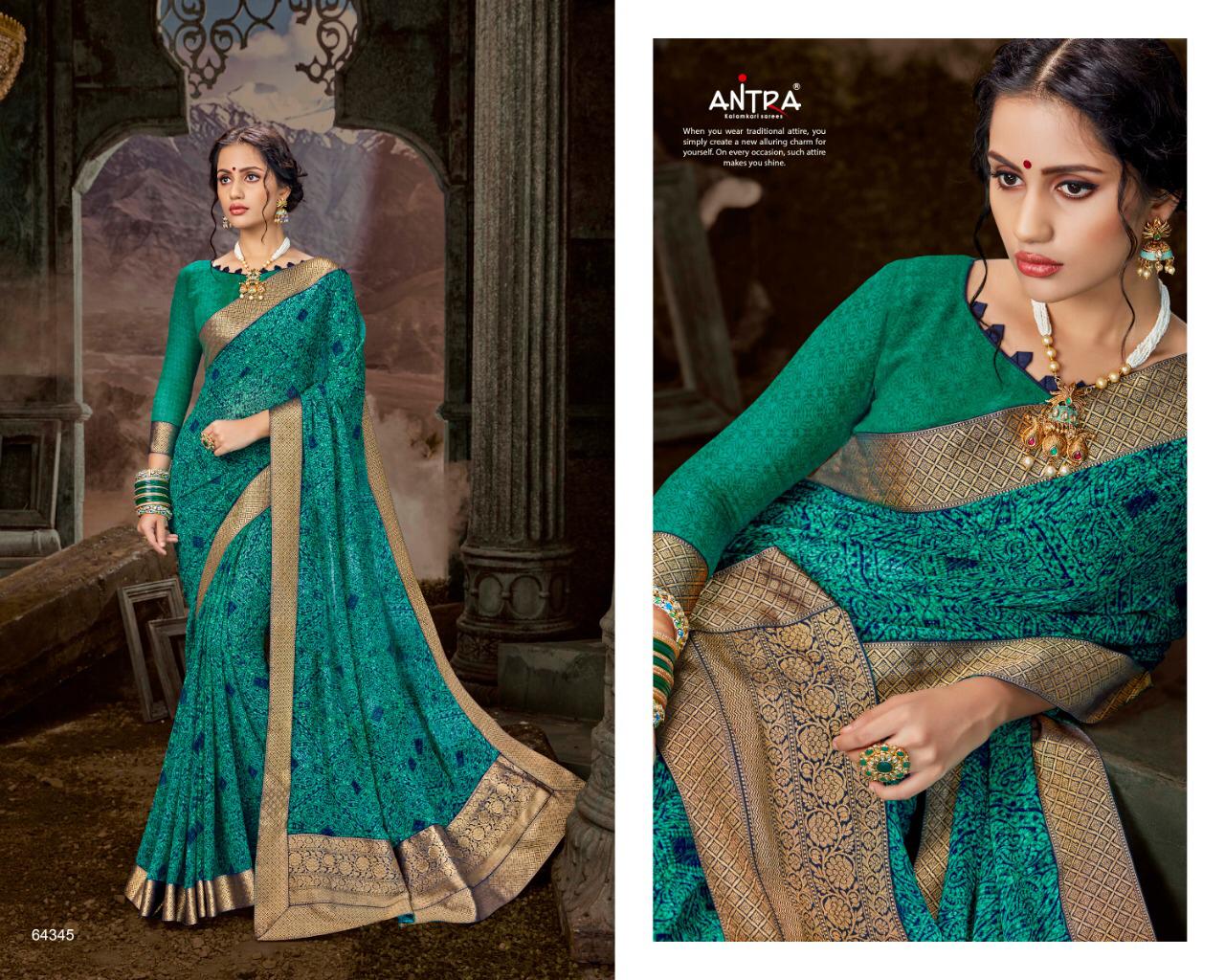 Juliet 2 By Antra Lifestyle Georgette Designer Sarees Wholesale Supplier Surat