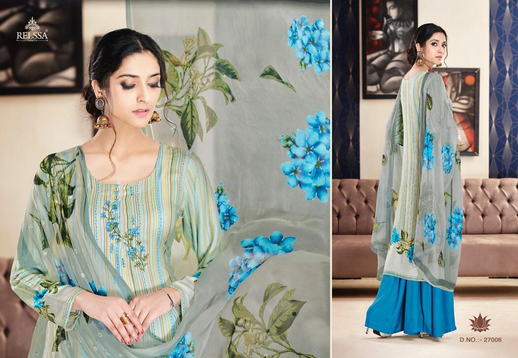 Sajjan Rupali Viscose Pashmina Dress Materials Wholesale Supplier India