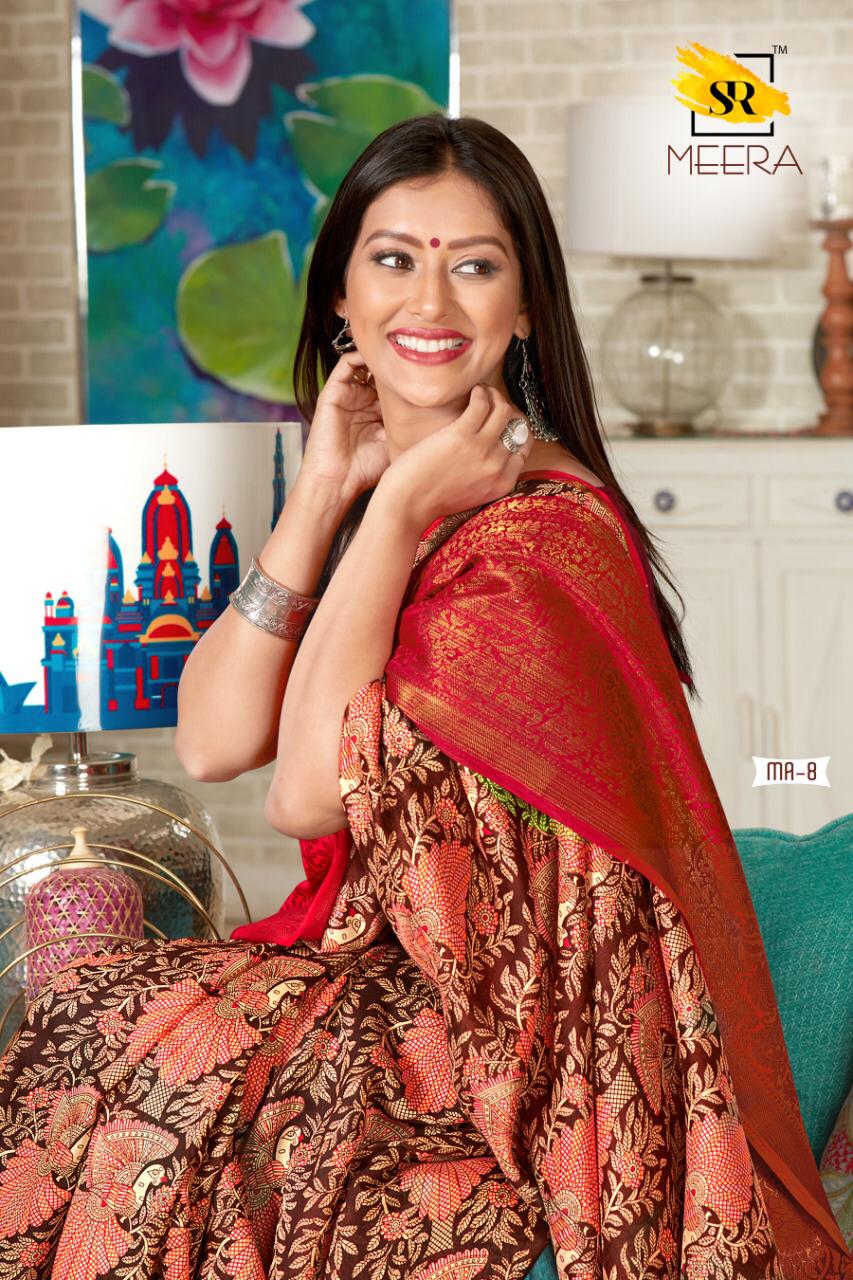 Meera By Sr Enterprise Soft Cotton Sarees Wholesale Supplier And Dealer Surat