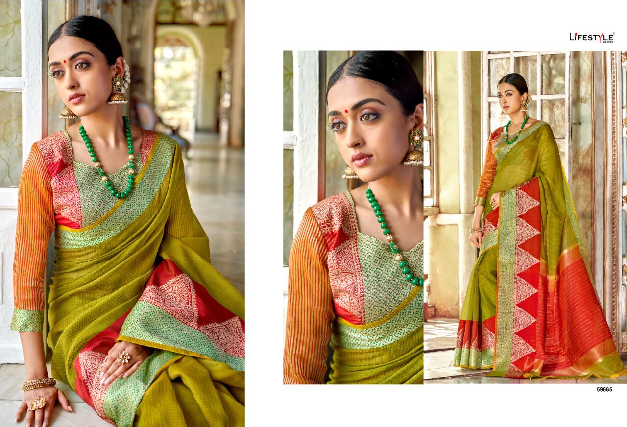 Chitraksh By Lifestyle Chanderi Silk Sarees Wholesale Supplier And Dealer Surat