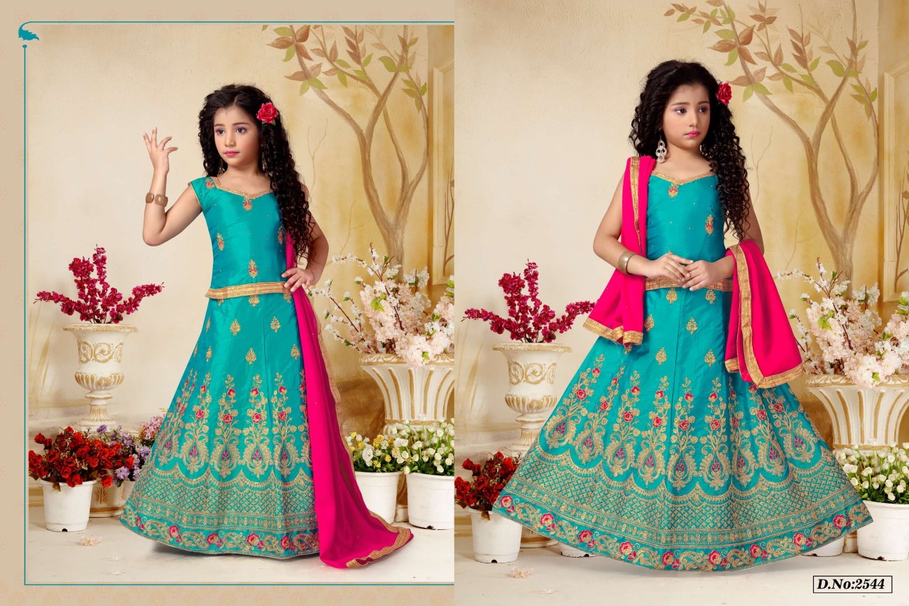 Baby Vol 63 By Sanskar Style Kids Princess Lehengas Wholesale Supplier Gujarat