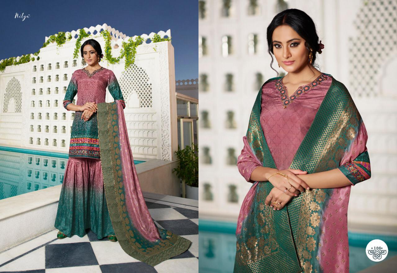 Lt Nitya Arunima Series 101 To 106 Designer Party Wear Suits Single And Full Set Wholesale Supplier ...