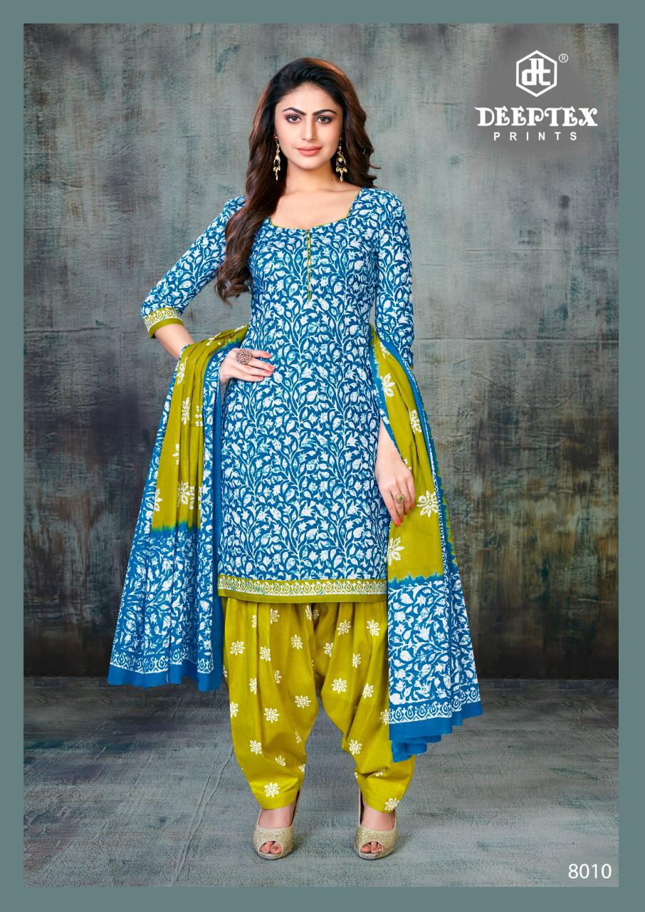 Deeptex Batic Vol 8 Pure Cotton Dress Materials Wholesale Supplier Surat