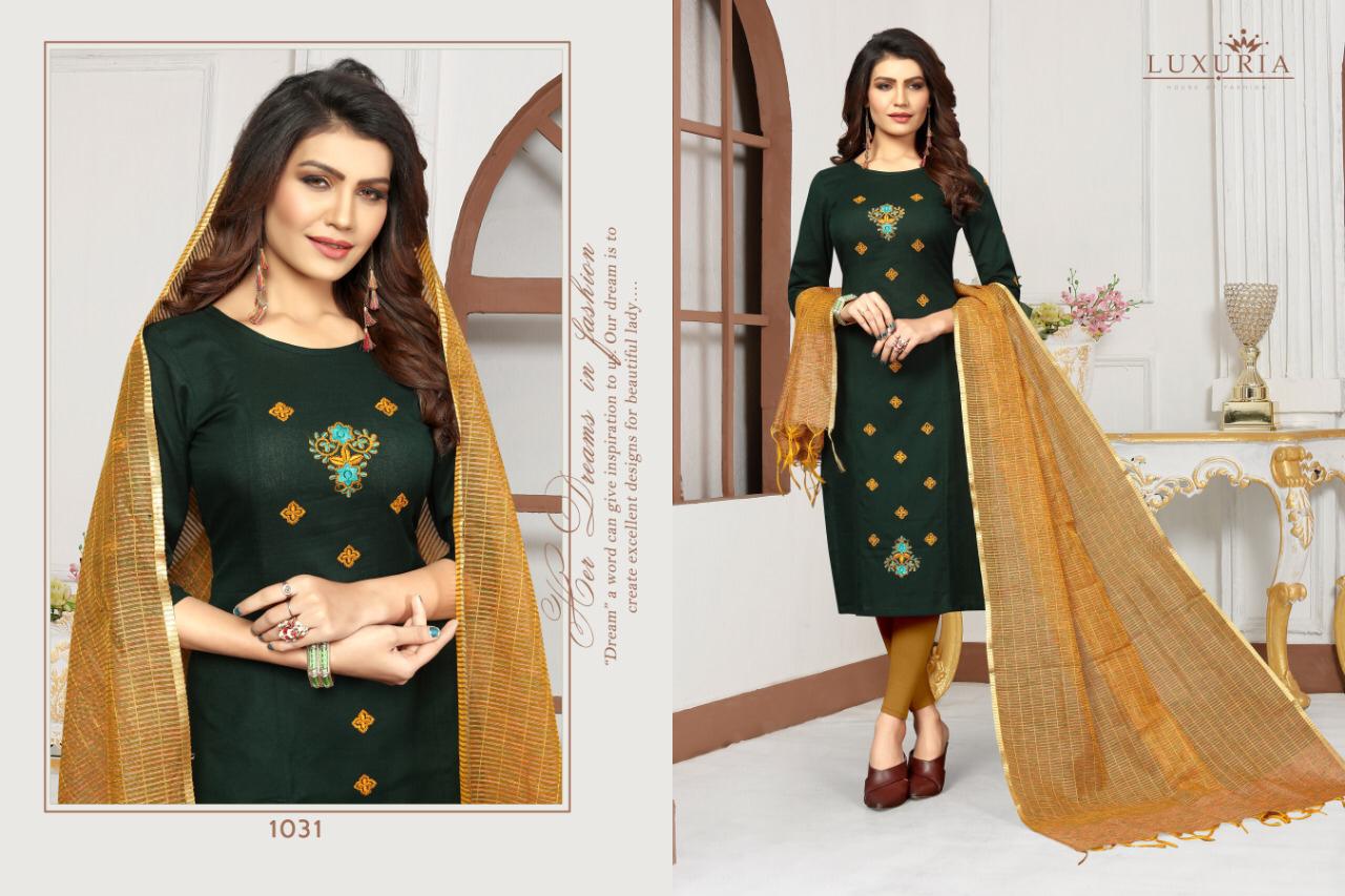 Forecast 2 By House Of Fashion Cotton Kurtis With Banarasi Duppta Wholesale Supplier Gujarat