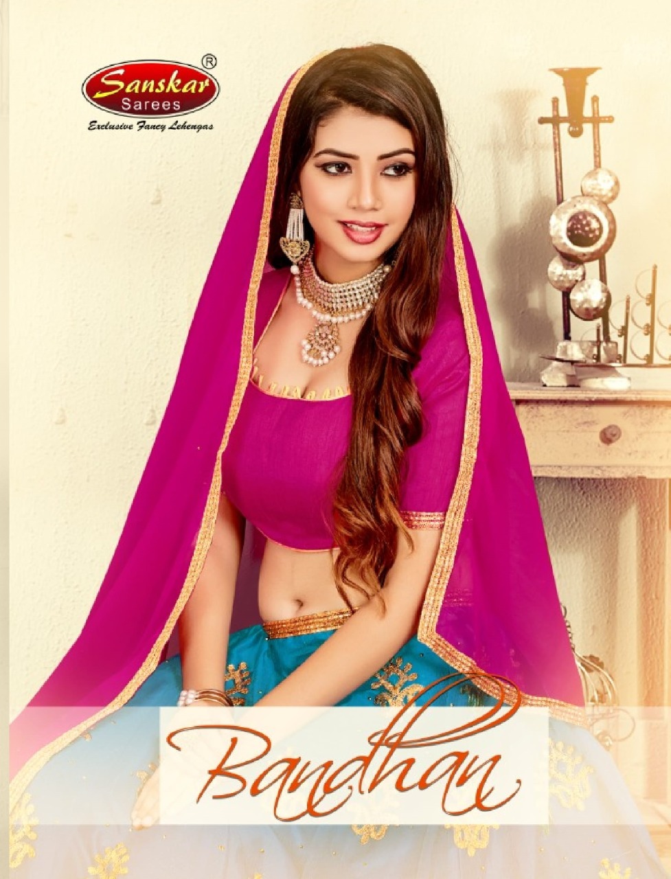Bandhan By Sanskar Style Net Lehenga Wholesale Supplier And Dealer Surat