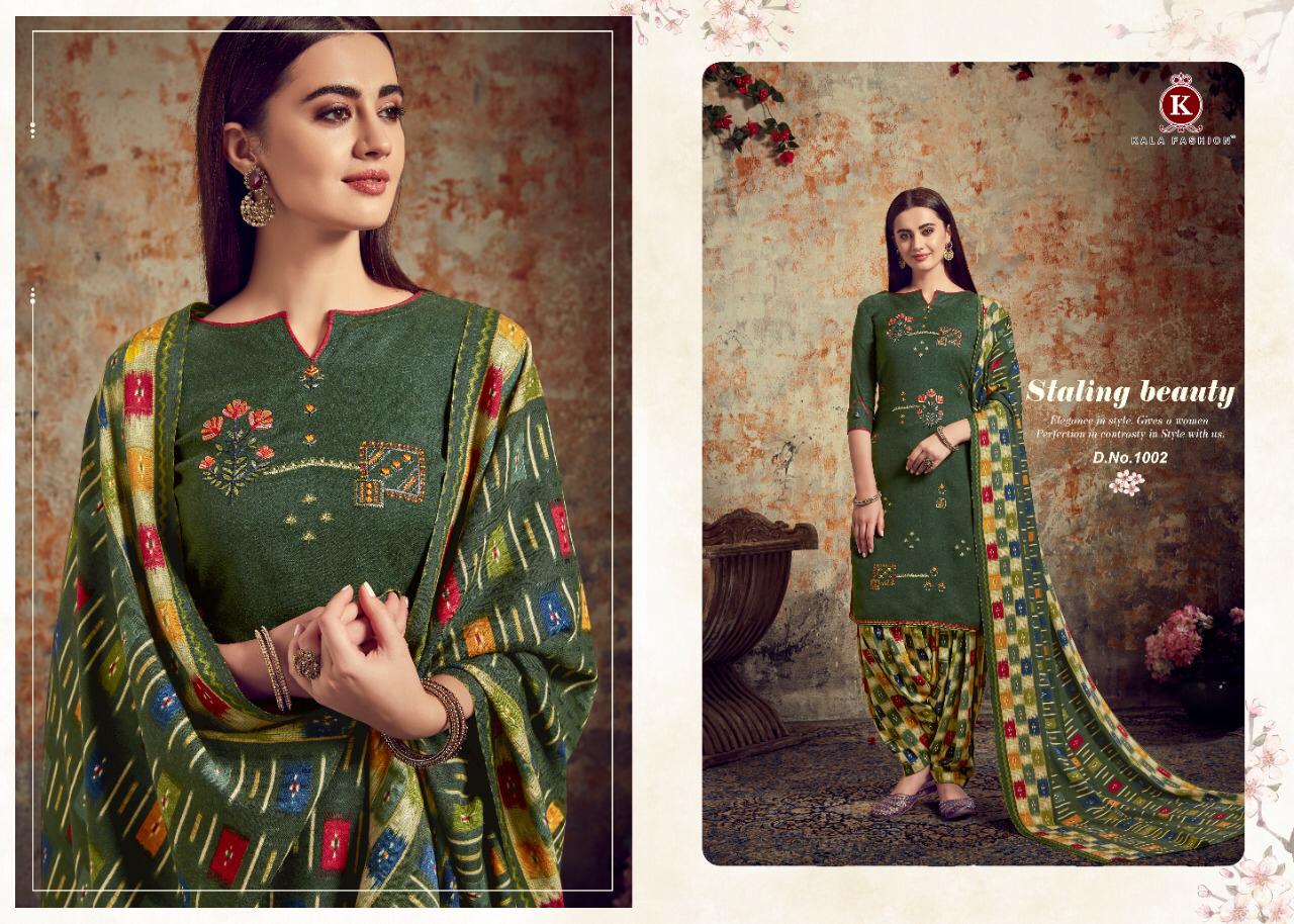 Ishqbaaz  Vol 2 By Kala Fashion Pashmina Dress Materials Wholesale Supplier Surat
