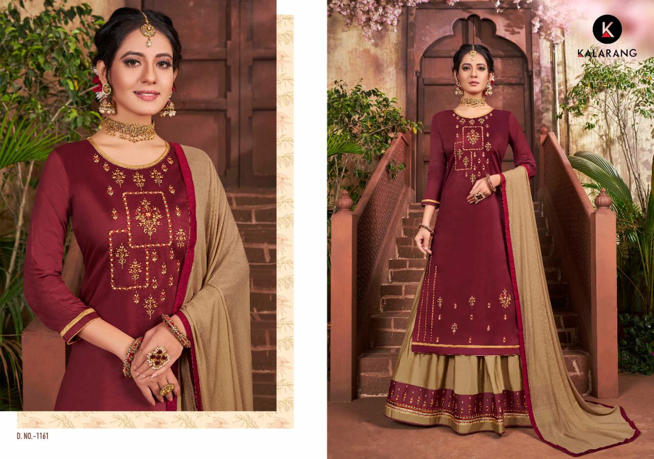 Blossom Vol 9 By Kalarang Jam Silk Cotton Suits Wholesale Supplier Gujarat