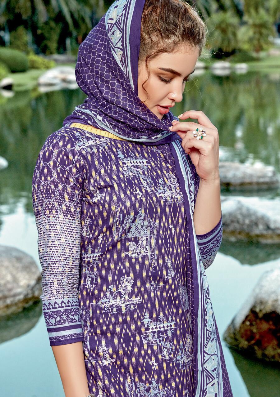 Gulmohar Vol 11 By Ishaal Print Lawn Printed Dress Materials Wholesale Supplier Surat