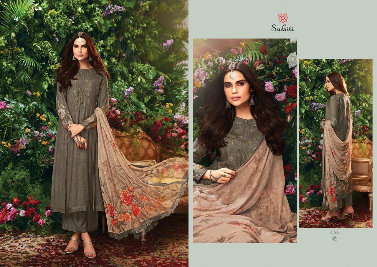 Maahrumysha By Sudriti Pashmina Dress Materials Wholesale Supplier India