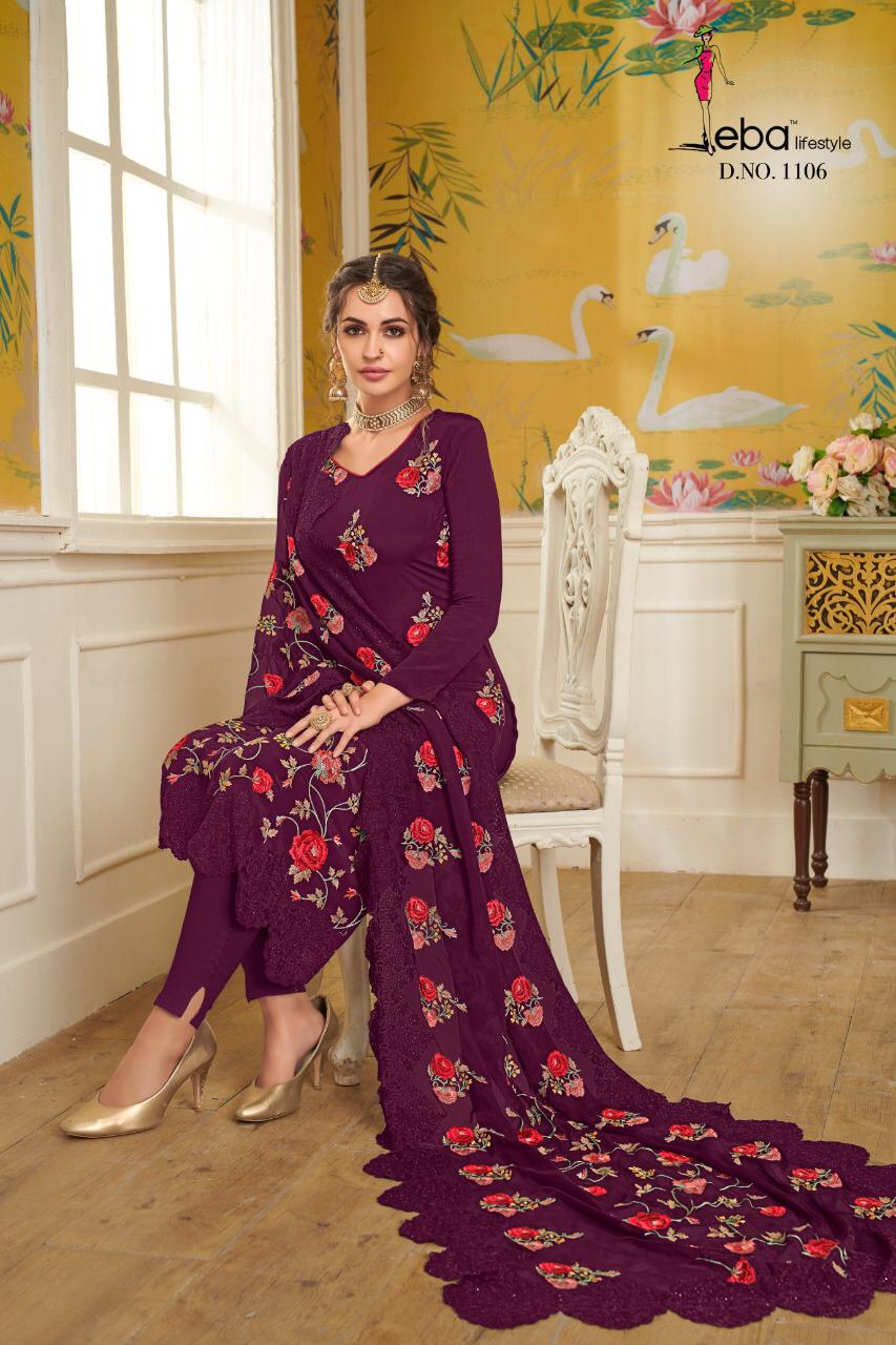 Hurma Hit Design Series 1105 Nd 1106 Designer Party Wear Suits Set And Single Wholesale Supplier Sur...